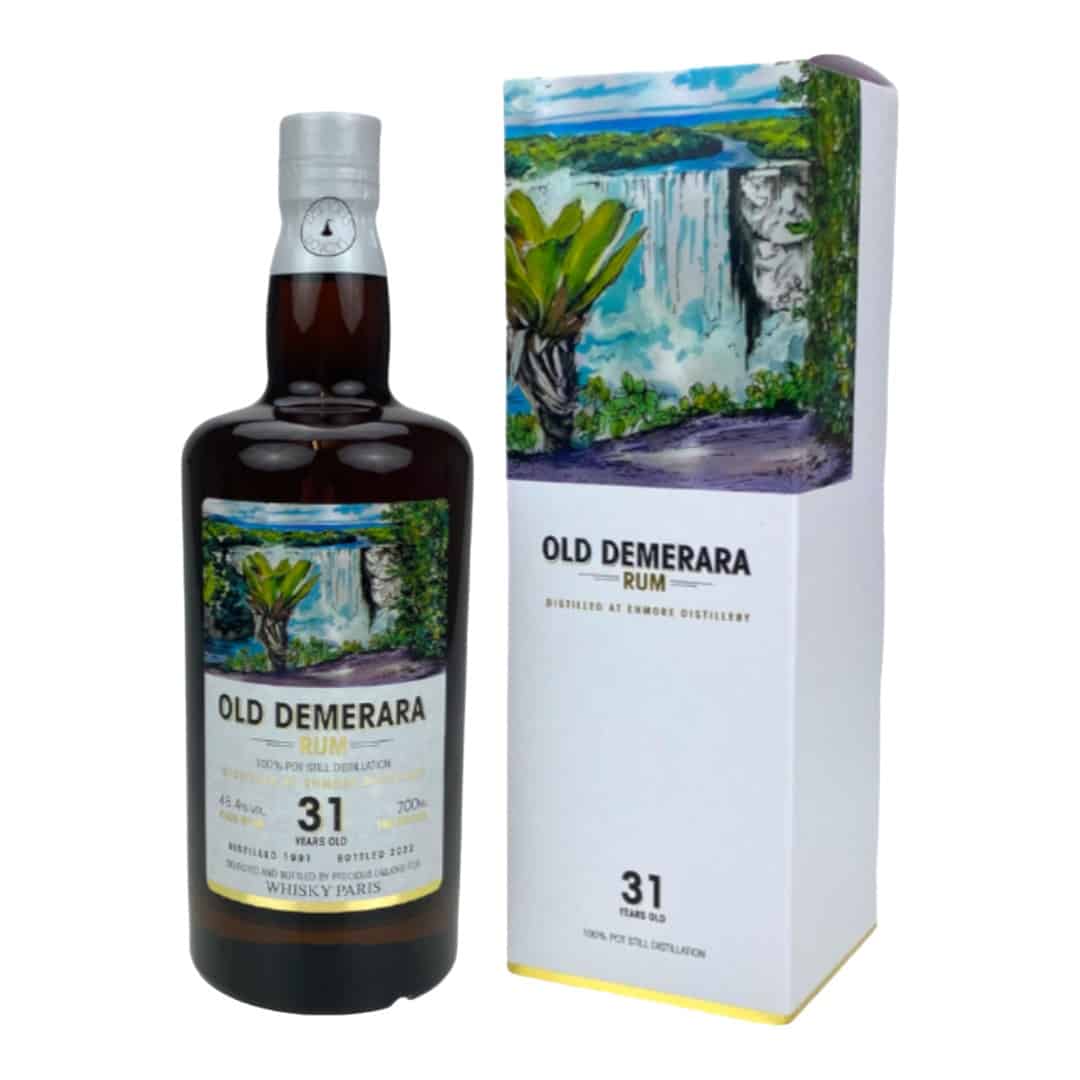 Precious Liquors Old Demerara Rum Enmore 1991 31 Years For Whisky Paris | 700ML at CaskCartel.com