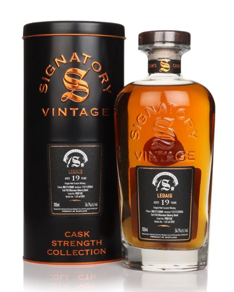 Ledaig 19 Year Old 2005 Cask #900158 Cask Strength Collection Signatory Single Malt Scotch Whisky | 700ML at CaskCartel.com