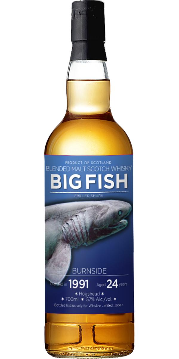Burnside 1991 W-e Big Fish Blended Malt Scotch Whisky | 700ML at CaskCartel.com