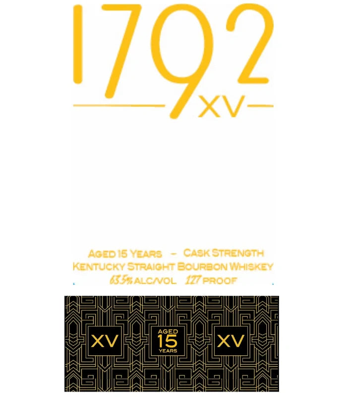 1792 XV 15 Year Old Cask Strength Bourbon Whiskey at CaskCartel.com