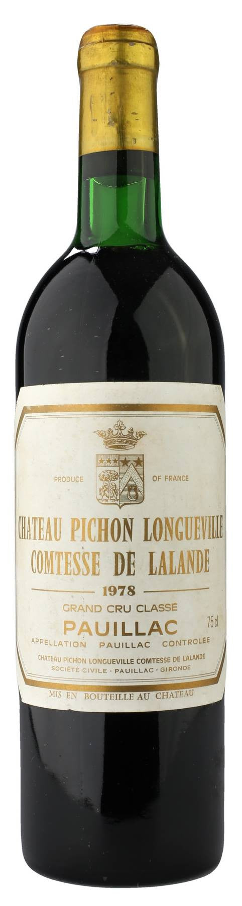 1978 | Chateau Pichon Longueville Comtesse de Lalande | Pauillac at CaskCartel.com