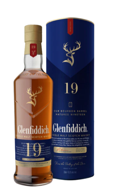 Glenfiddich Special Reserve Bourbon Barrel Matured 19 Year Old Single Malt Scotch Whisky at CaskCartel.com