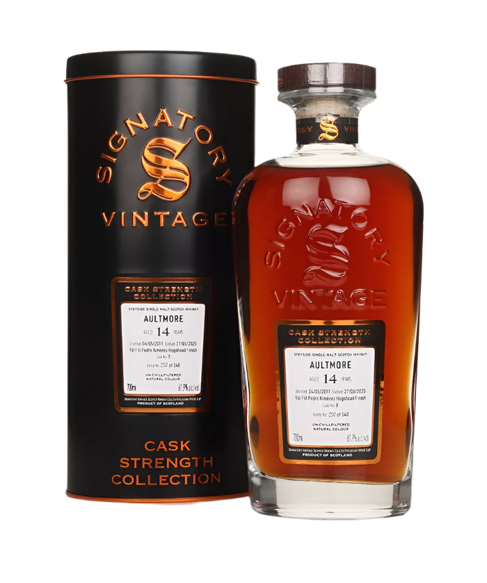 Aultmore 14 Year Old 2011 Cask #8 - Cask Strength Collection (Signatory) Single Malt Scotch Whisky | 700ML at CaskCartel.com