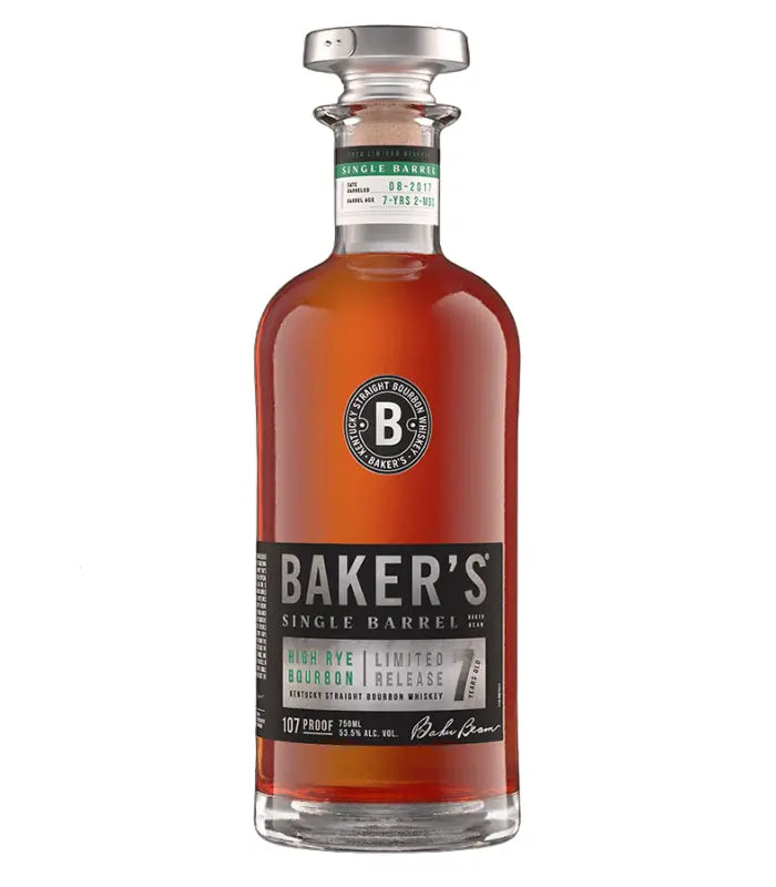 Baker’s 7 Year Old Single Barrel High Rye Bourbon Whiskey at CaskCartel.com