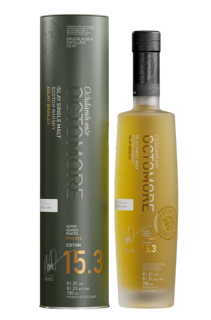 Bruichladdich Octomore Super Heavily Peated 307.2 PPM Edition 15.3 Islay Single Malt Scotch Whisky at CaskCartel.com