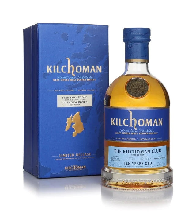 Kilchoman 10 Year Old 2007 - The Kilchoman Club Sixth Edition Single Malt Scotch Whisky | 700ML at CaskCartel.com