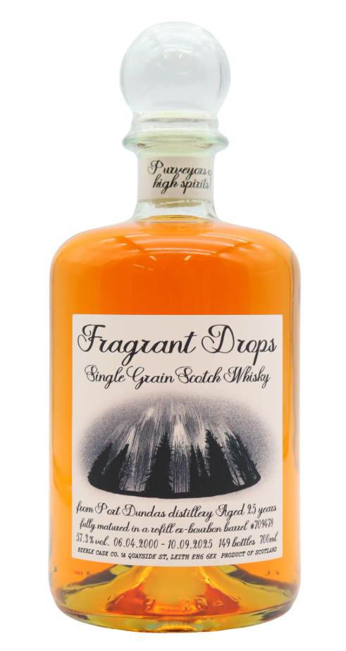 Port Dundas Fragrant Drops Single Cask #709478 - 25 Year Old 2000 Single Grain Whisky | 700ML at CaskCartel.com