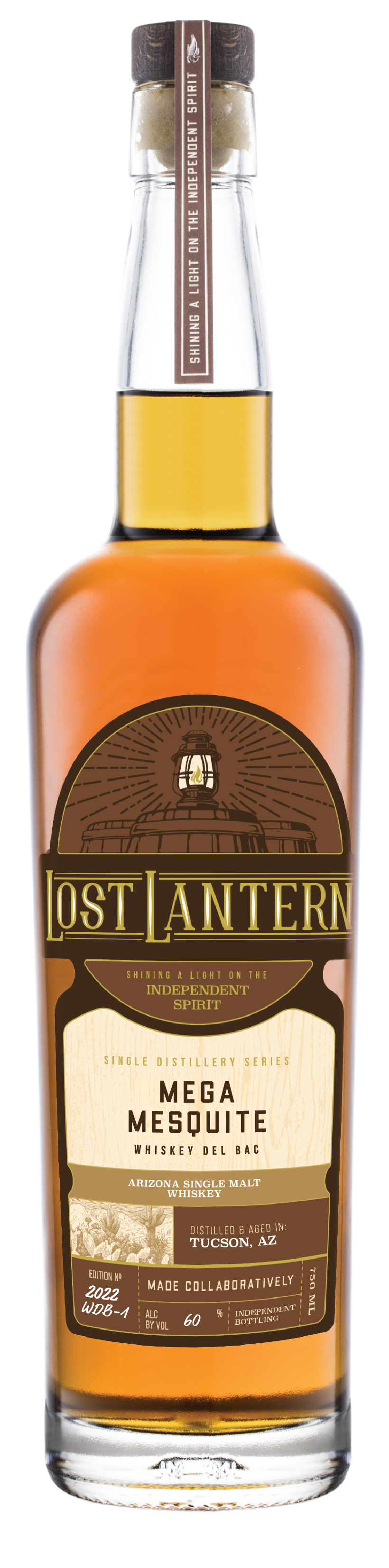 Lost Lantern "Mega Mesquite" Whiskey Del Bac Arizona Single Malt at CaskCartel.com