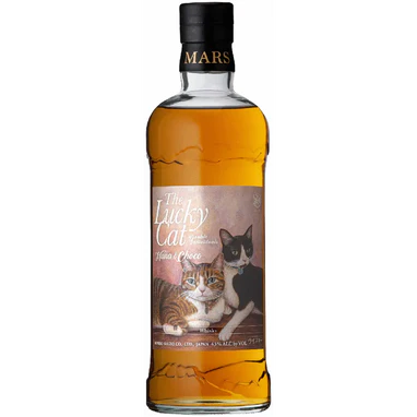 Mars The Lucky Cat Hana & Choco Blended Japanese Whisky | 700ML at CaskCartel.com