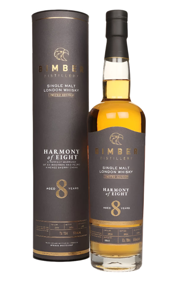 Bimber 8 Year Old 2016 - Harmony Of Eight Single Malt London Whisky | 700ML at CaskCartel.com