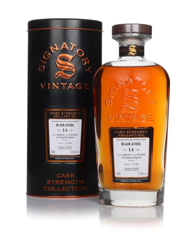 Blair Athol 14 Year Old 2011 Cask #4 - Cask Strength Collection (Signatory) Single Malt Scotch Whisky | 700ML at CaskCartel.com