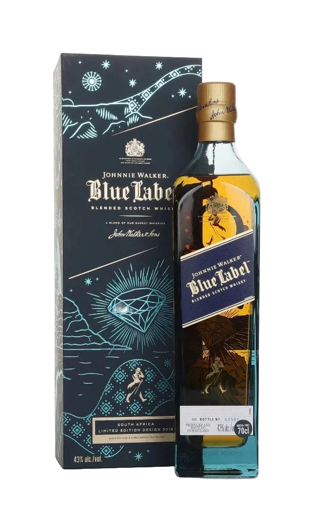 Johnnie Walker Blue Label - South Africa Limited Edition Design Blended Scotch Whisky | 700ML at CaskCartel.com