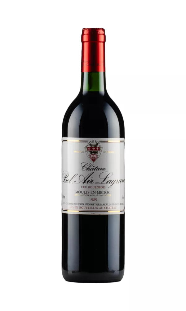 1989 | Chateau Bel-Air Lagrave | Moulis-en-Medoc at CaskCartel.com