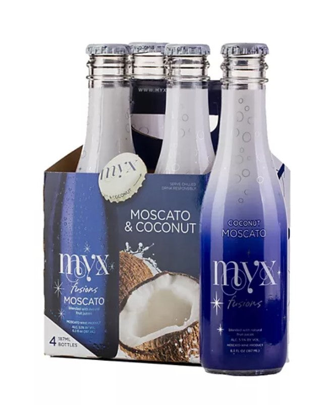Myx Fusion | Moscato Coconut (4)*187ML - NV at CaskCartel.com