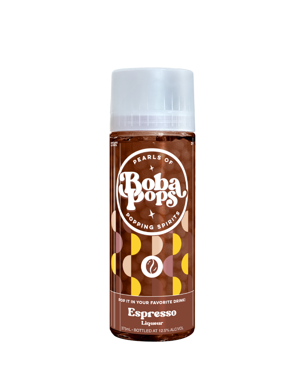 Pearls Of Boba Pops Espresso Liqueur | 375ML at CaskCartel.com