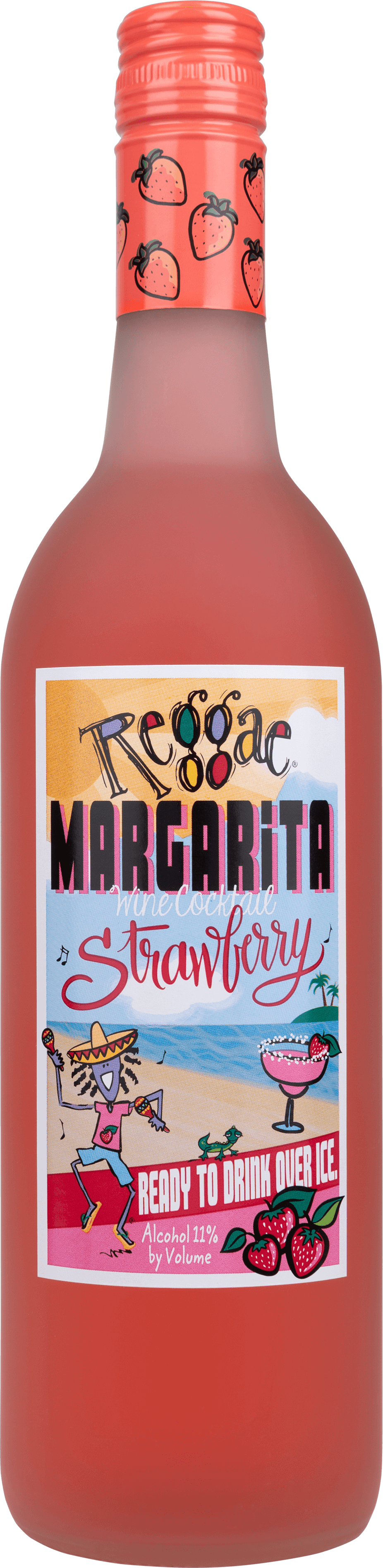 Easley Winery | Reggae Strawberry Margarita Wine Cocktail - NV at CaskCartel.com