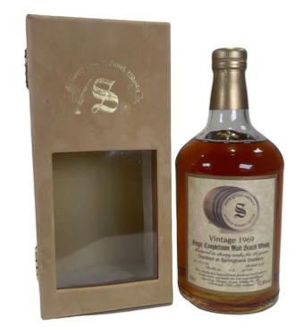 1969 Signatory Vintage Springbank 26 Year Old Single Malt Scotch Whiskey at CaskCartel.com