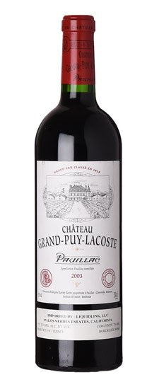 2003 | Chateau Grand-Puy-Lacoste | Pauillac at CaskCartel.com