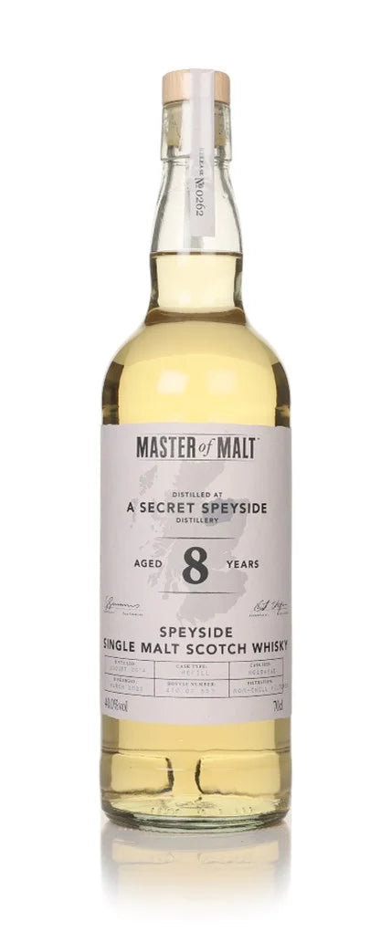 A Secret Speyside Distillery 8 Year Old 2014 Single Malt Scotch Whisky | 700ML at CaskCartel.com