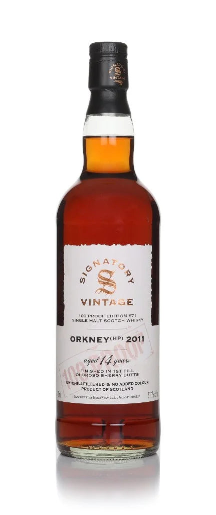 Orkney (HP) 14 Year Old 2011 - 100 Proof Edition #71 (Signatory) Single Malt Scotch Whisky | 700ML at CaskCartel.com