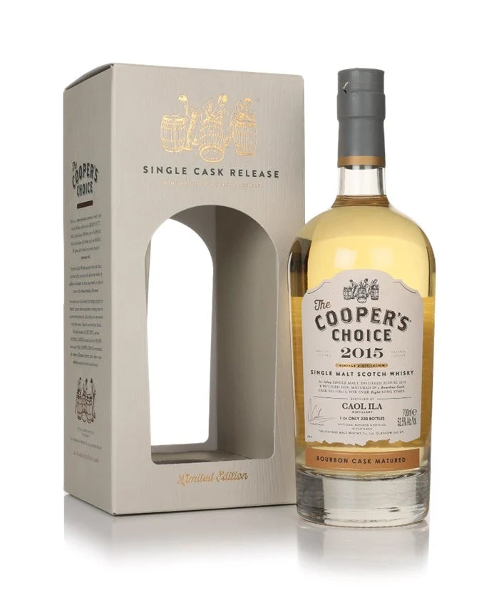 Caol Ila 8 Year Old 2015 Cask #318515 The Cooper's Choice Single Malt Scotch Whisky | 700ML at CaskCartel.com