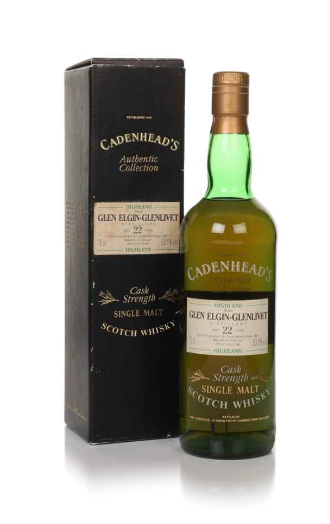 Glen Elgin Glenlivet 22 Year Old 1971 Authentic Collection Cadenhead's Single Malt Scotch Whisky | 700ML at CaskCartel.com