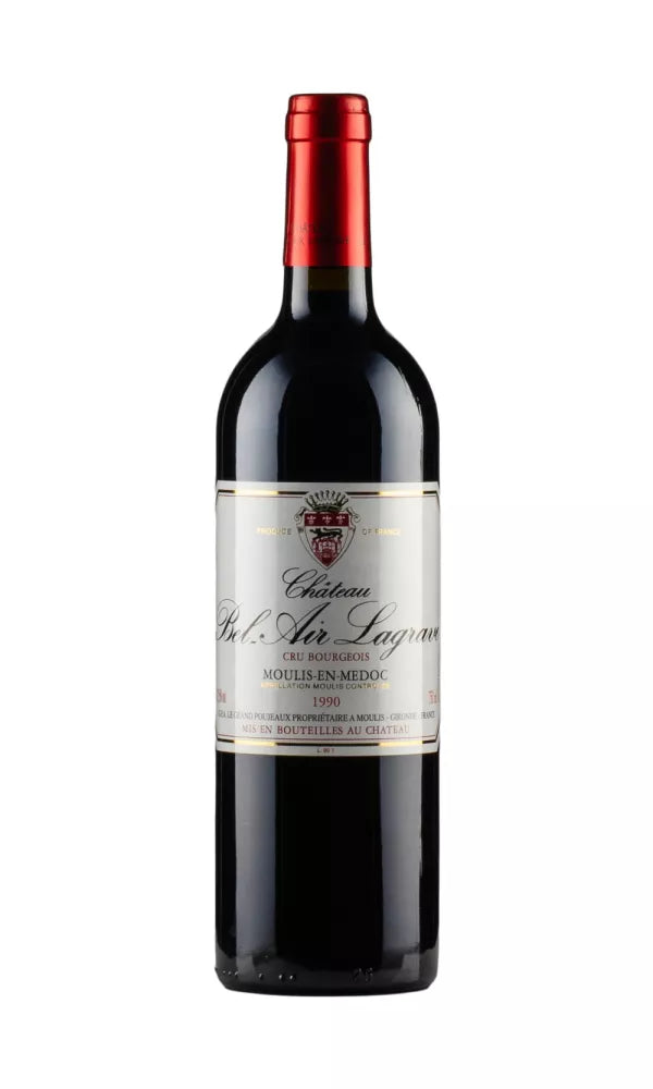 1990 | Chateau Bel-Air Lagrave | Moulis-en-Medoc at CaskCartel.com