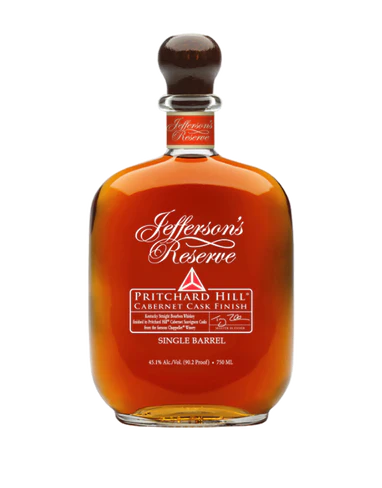 Jefferson's Reserve Single Barrel Pritchard Hill Cabernet Cask Finished Kentucky Straight Bourbon Whiskey at CaskCartel.com