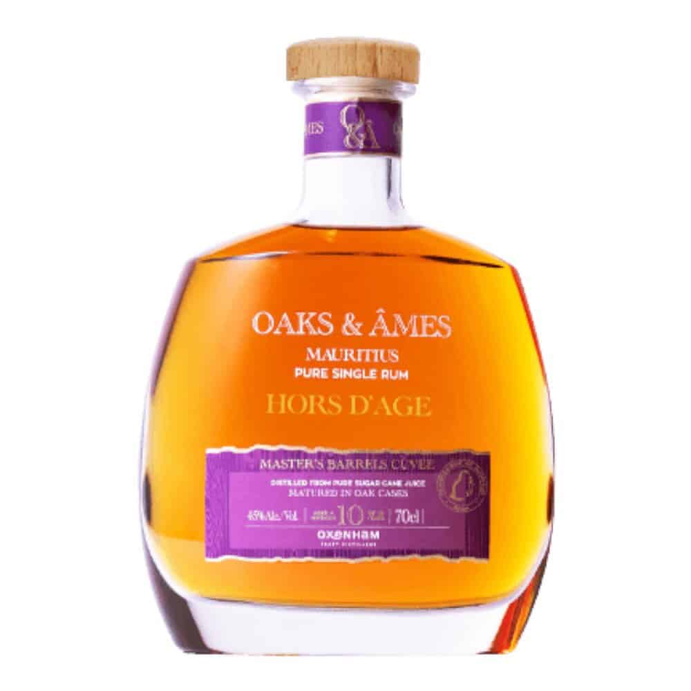 Oaks & Ames Hors d’Age 10 Year Old Rum | 700ML at CaskCartel.com