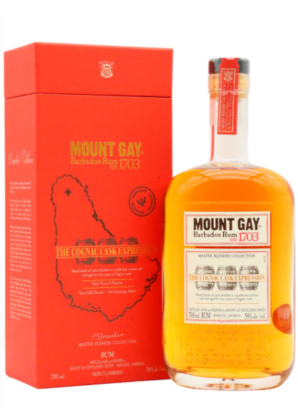 Mount Gay Master Blender Collection #8 Cognac Cask Rum | 700ML at CaskCartel.com