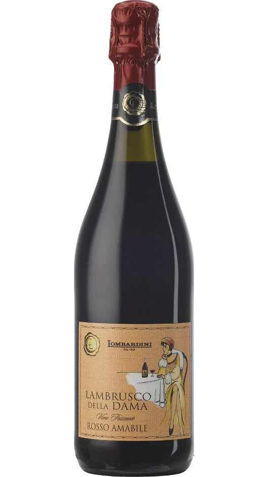 Lombardini | Lambrusco della Dama Rosso Amabile - NV at CaskCartel.com