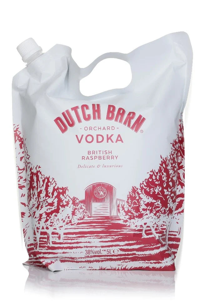 Dutch Barn British Raspberry Vodka Pouch | 5L at CaskCartel.com