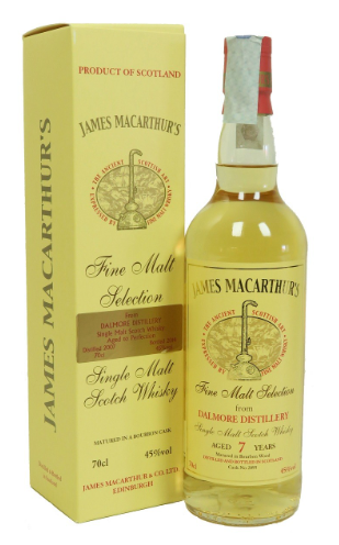 Dalmore 2007 James Macarthur's 7 Year Old Single Malt Scotch Whisky | 700ML at CaskCartel.com