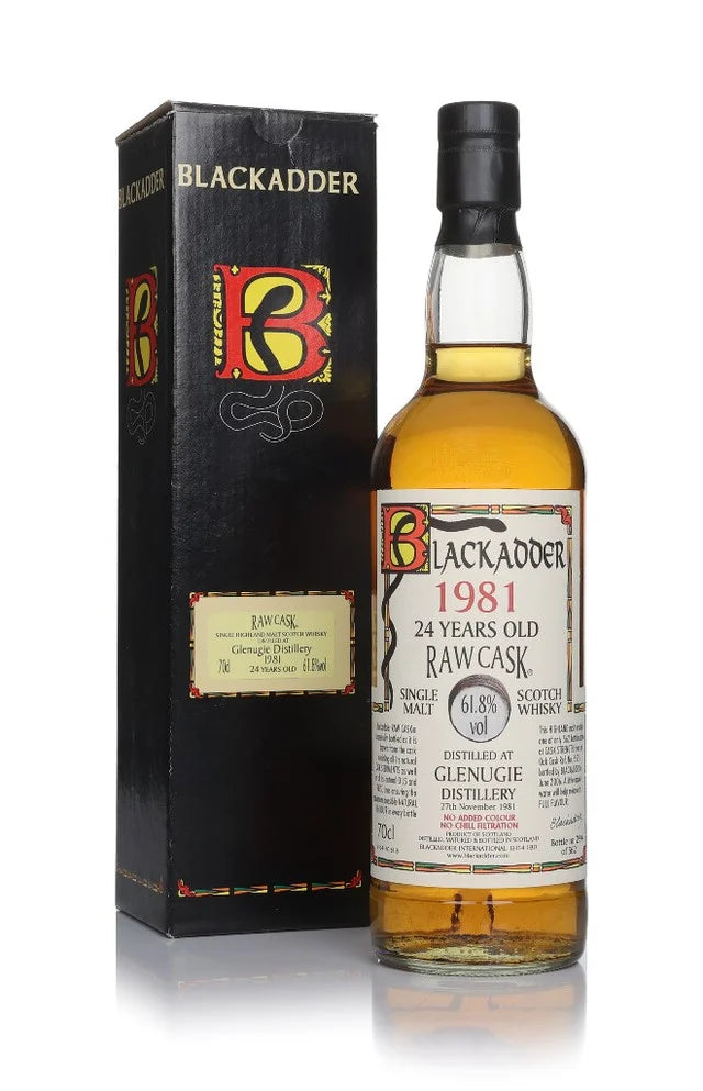 Glenugie 24 Year Old 1981 - Blackadder Single Malt Scotch Whisky | 700ML at CaskCartel.com