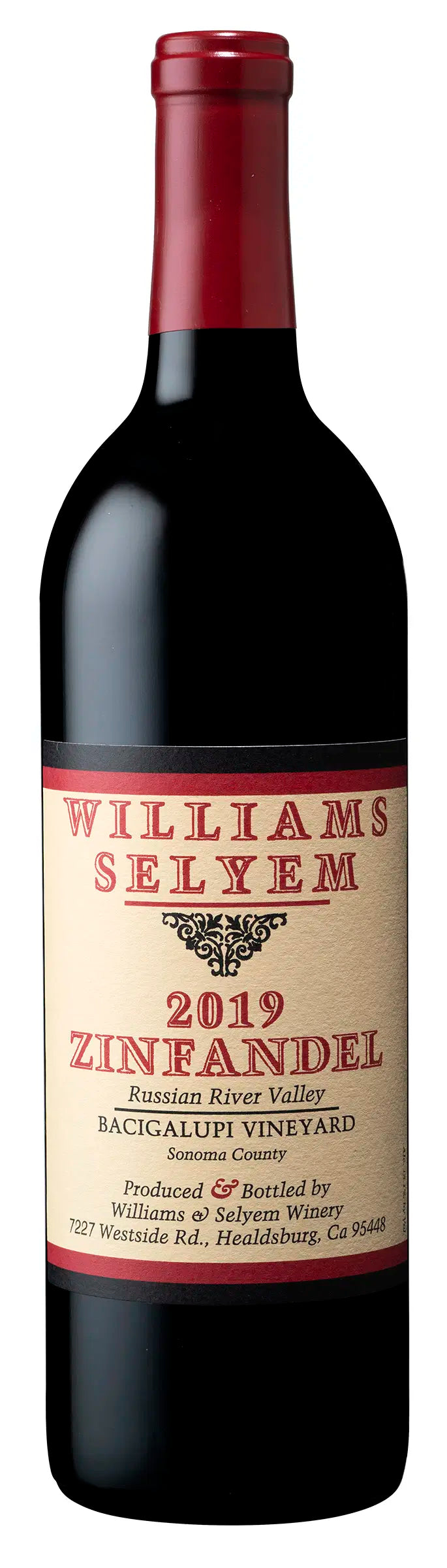 2019 | Williams Selyem | Bacigalupi Vineyard Zinfandel at CaskCartel.com