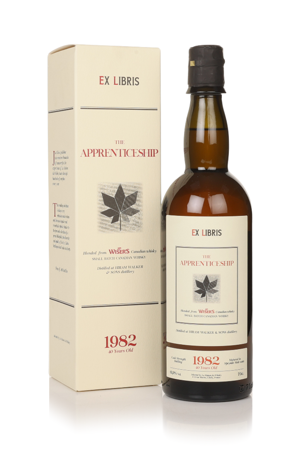 JP Wiser’s Ex-Libris The Apprenticeship Antipodes 1982 40 Year Old Blended Whisky | 700ML at CaskCartel.com