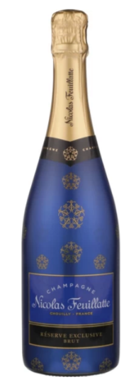 Nicolas Feuillatte | Champagne Brut Reserve Exclusive Snowflake Sleeve - NV at CaskCartel.com