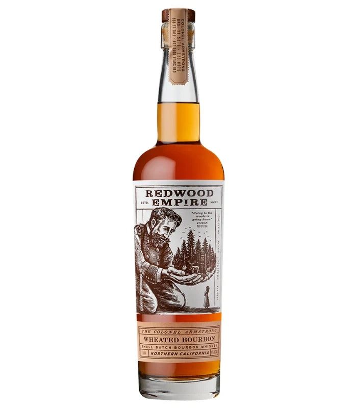 Redwood Empire Colonel Armstrong Wheated Bourbon Whiskey at CaskCartel.com
