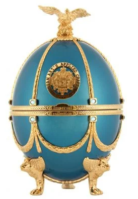 Imperial Collection Faberge Turquoise Metallized | 700ML at CaskCartel.com