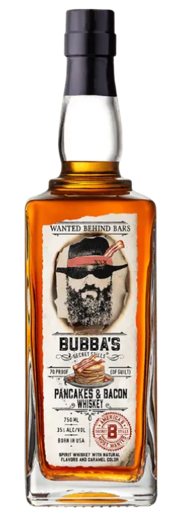 Bubbas Secret Stills Pancakes And Bacon Whiskey at CaskCartel.com