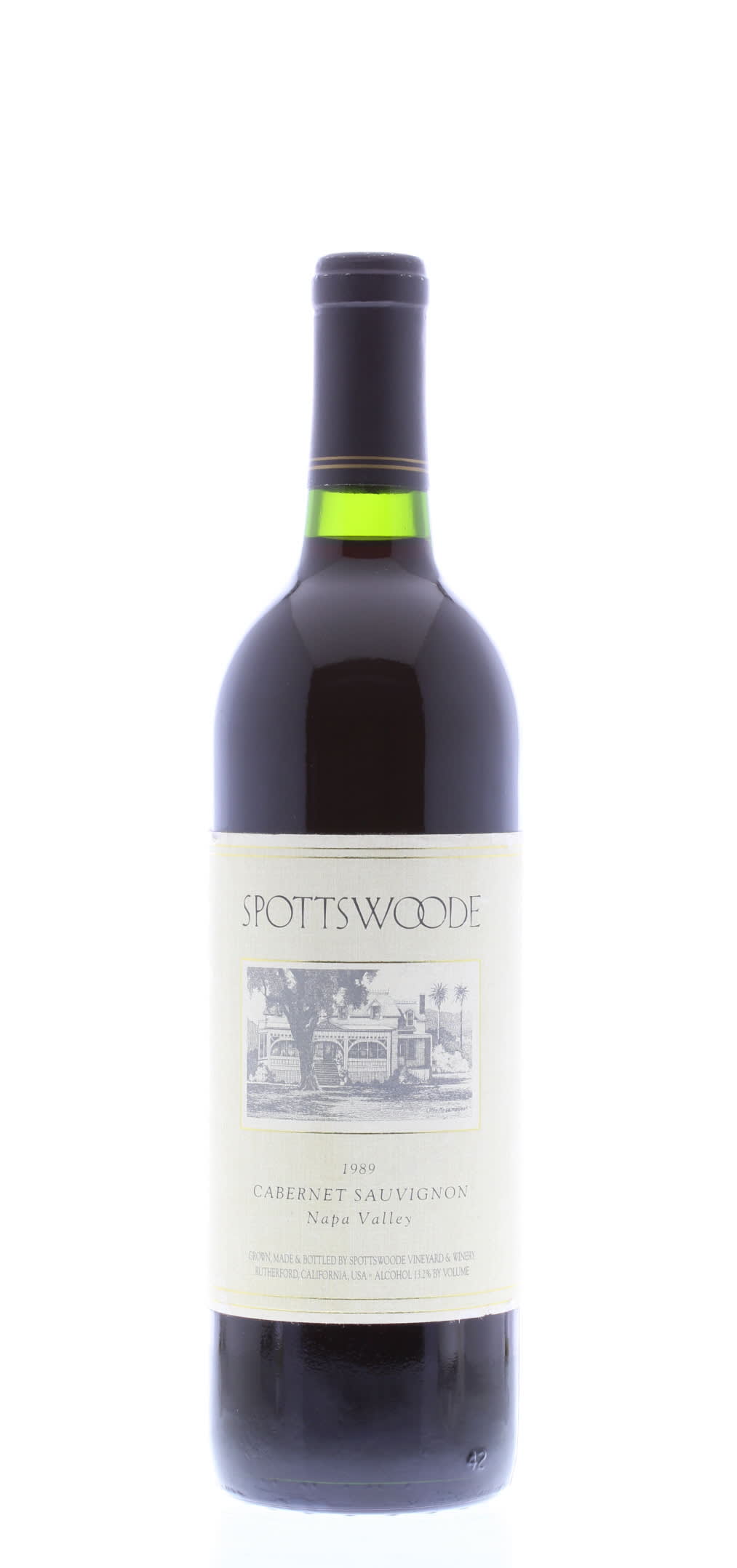 1989 | Spottswoode | Cabernet Sauvignon at CaskCartel.com