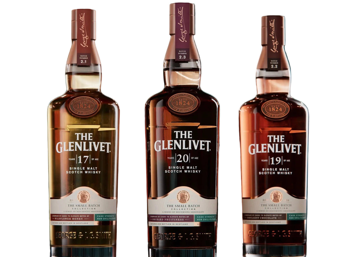 The Glenlivet | Small Batch 2026 Second Generation Collection | (3) Bottle Bundle at CaskCartel.com