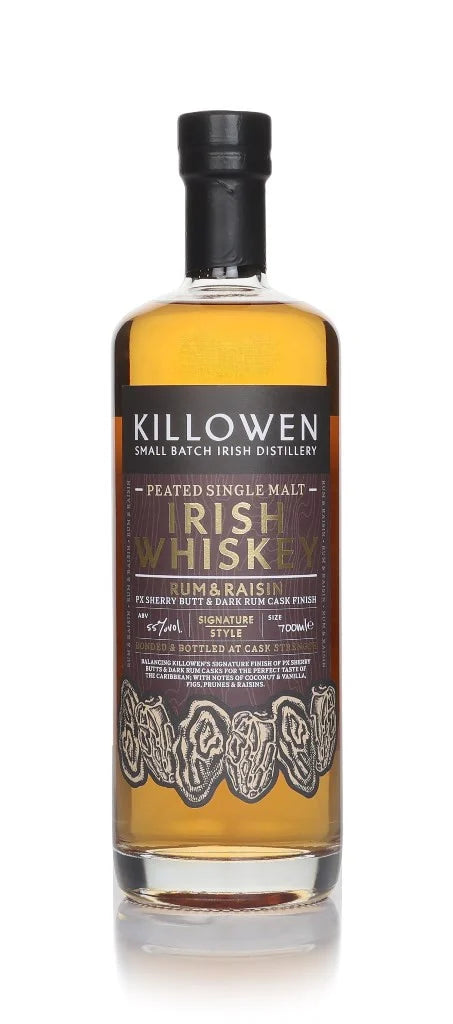 Killowen Peated Rum & Raisin Irish Whiskey | 700ML at CaskCartel.com