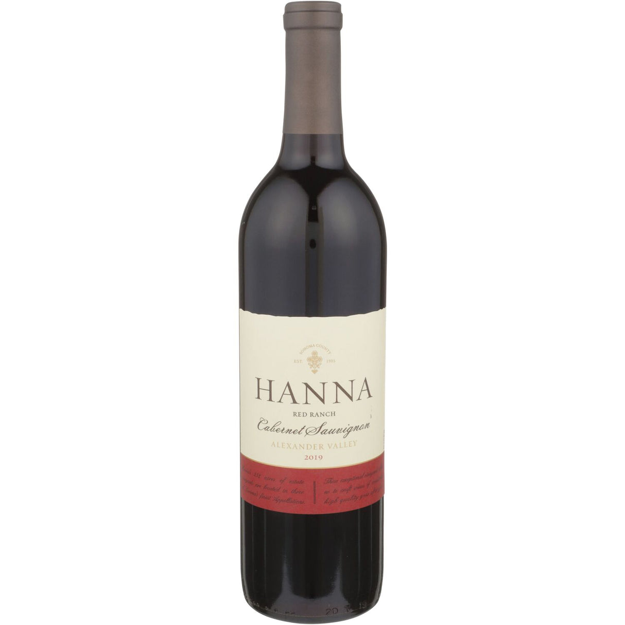 2019 | Hanna Winery | Cabernet Sauvignon at CaskCartel.com