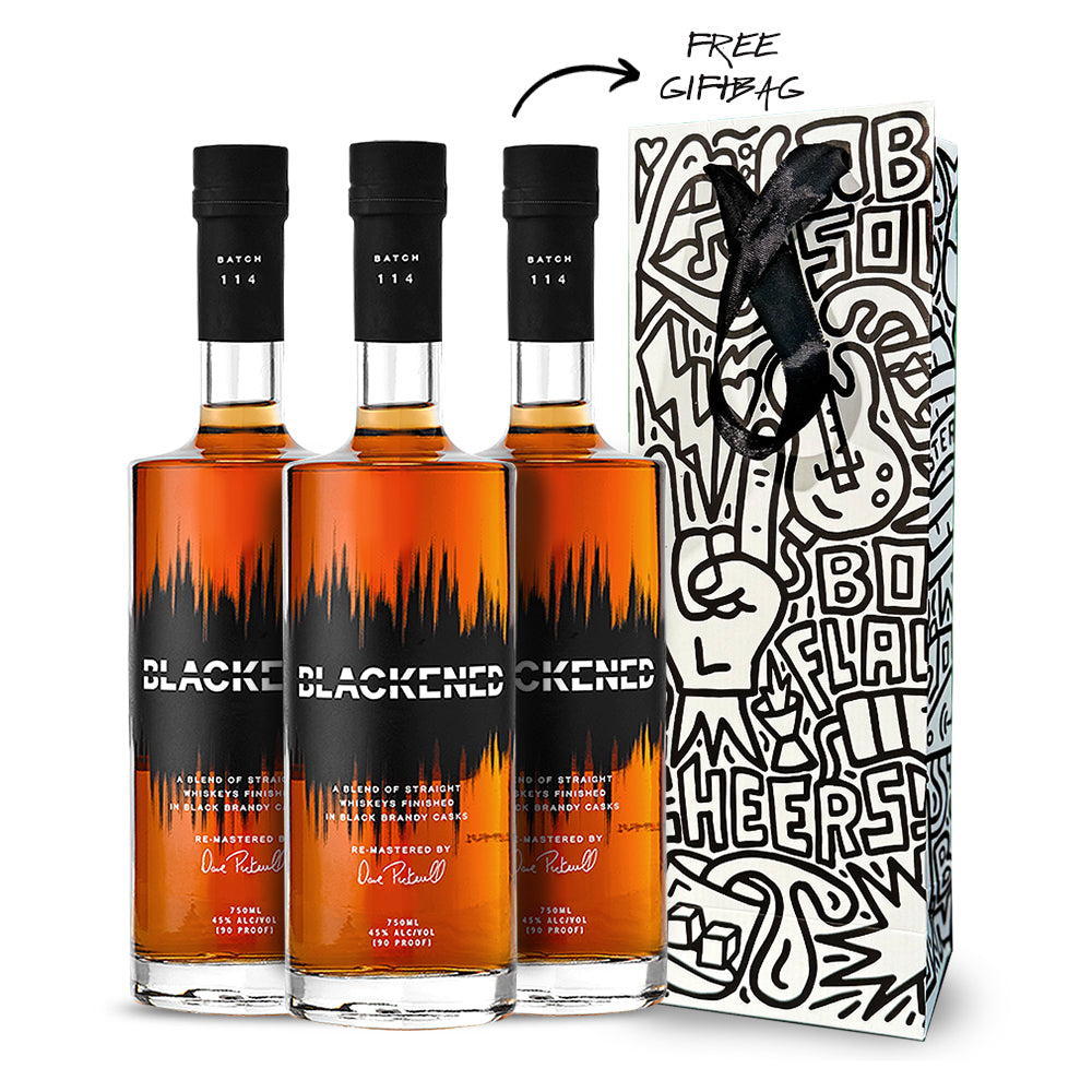 METALLICA | BLACKENED™ American Whiskey (3) Bottle Bundle at CaskCartel.com