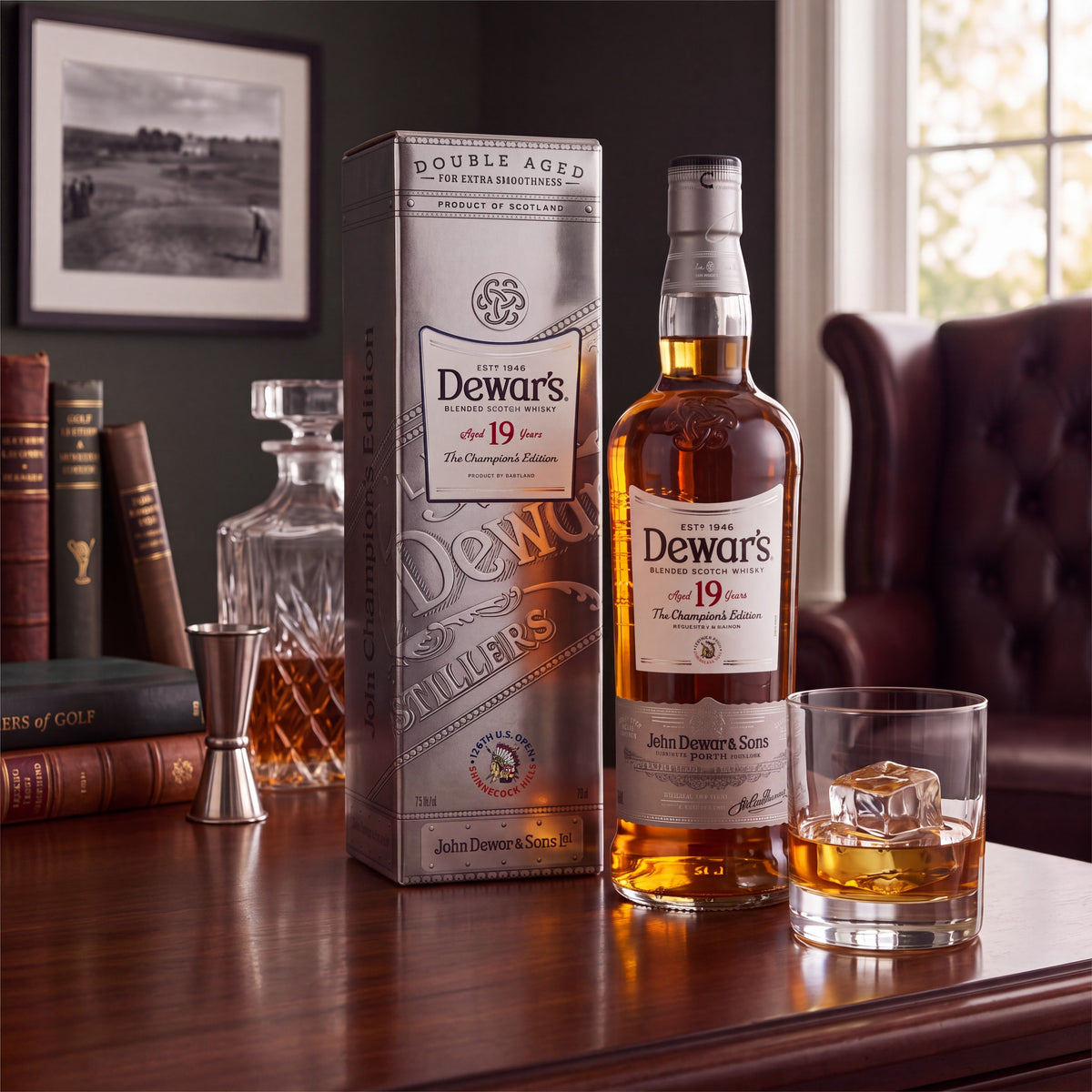 Dewar's 19 Year Old US Open The Champions Edition 2026 Blended Scotch Whisky at CaskCartel.com 2