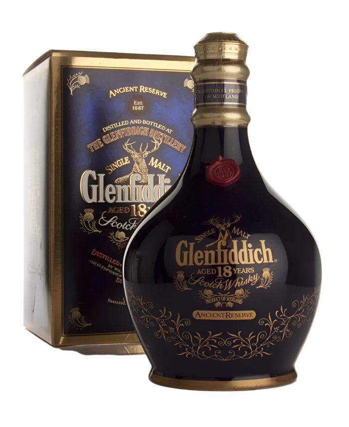 Glenfiddich 18 Year Old Ancient Reserve Decanter - pre 2007 Single Malt Scotch Whisky | 700ML at CaskCartel.com