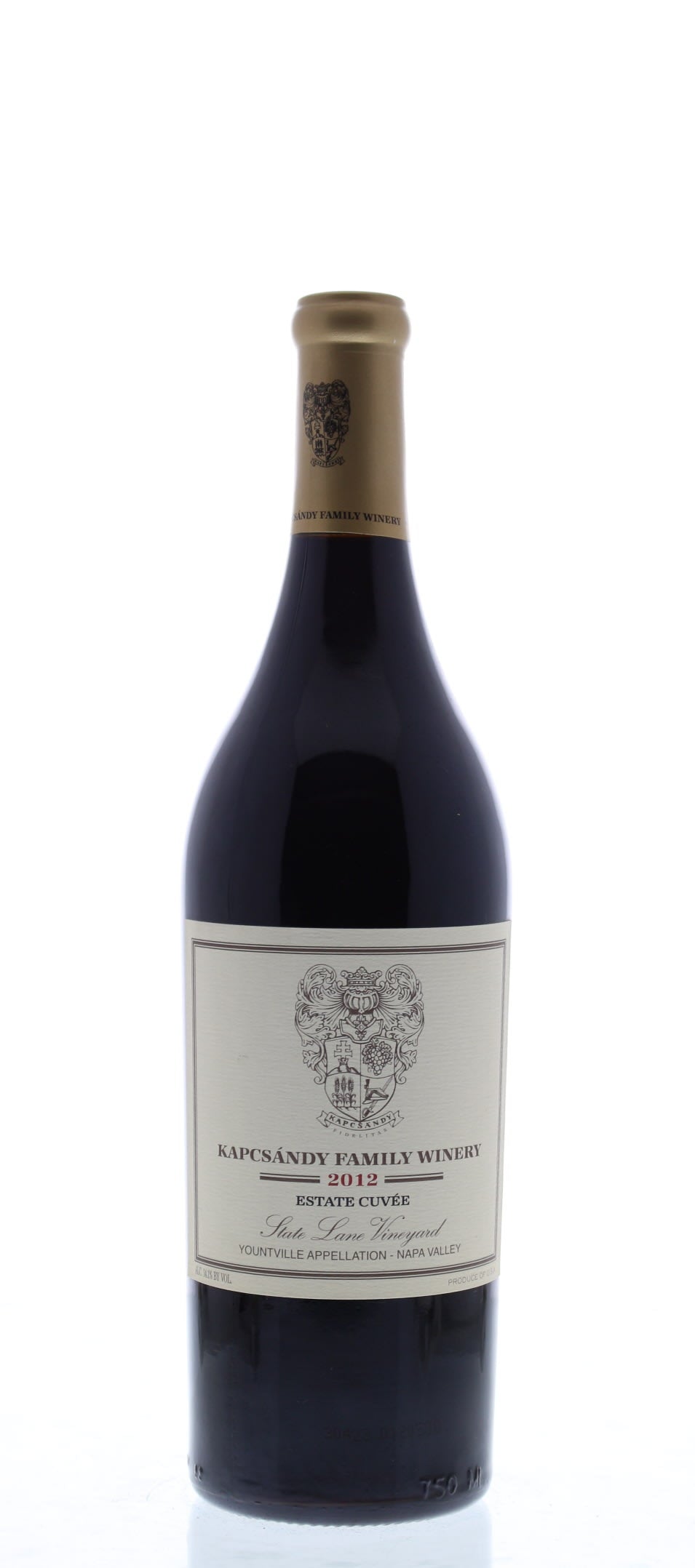 2012 | Kapcsandy Family Winery | State Lane Vineyard Estate Cuvee at CaskCartel.com