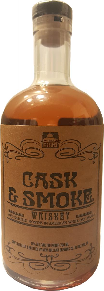 Cask & Smoke 18 Month Old Brewers' Series Single Malt Whisky at CaskCartel.com