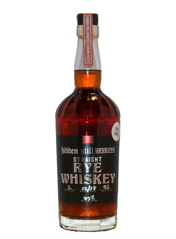 Hidden Still Pennsylvania Minimum 2 Year Old Straight Rye Whiskey at CaskCartel.com